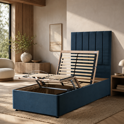 2'6 FT & 3'0 FT Electric Adjustable Bed Frame with Wired Remote
