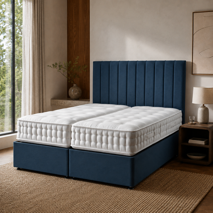 5'0 FT & 6'0 FT Electric Adjustable Bed Frame with Wired Remote