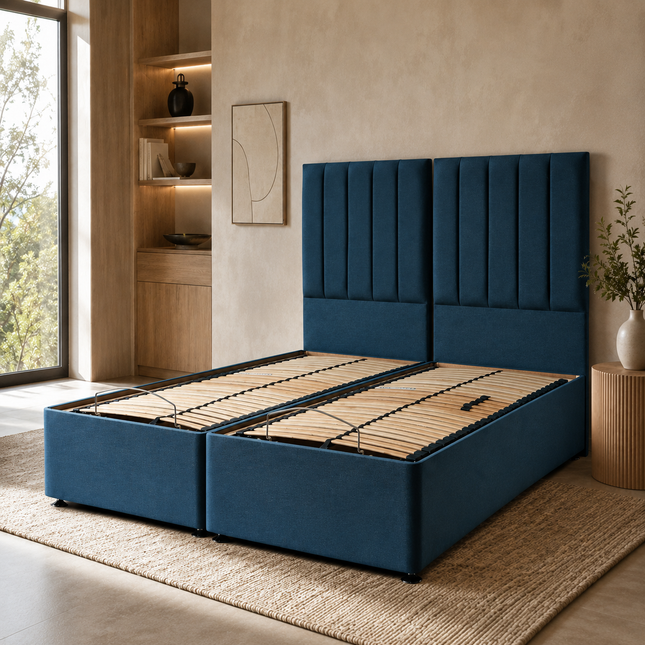 5'0 FT & 6'0 FT Electric Adjustable Bed Frame with Wired Remote