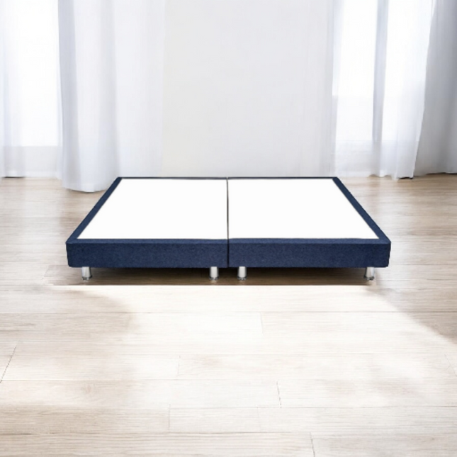 7" Shallow Divan Base on Legs With 54" Headboard